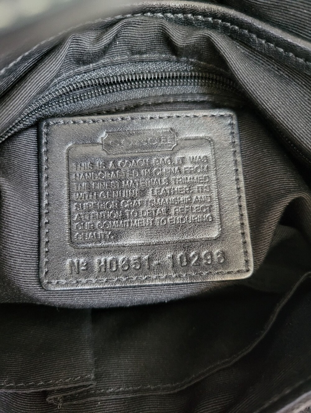 Coach Soho Signature Shoulder Bag Vintage Y2K Black Monogram  Canvas Leather - Picture 14 of 15